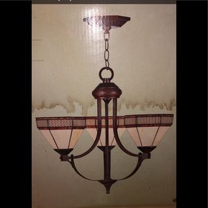 Tiffany style chandelier